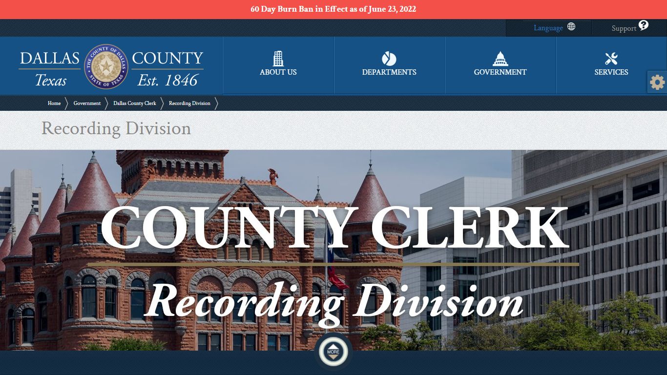 County Clerk | Recording Division - Home - Dallas County
